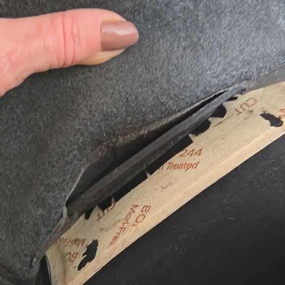 Coach Vintage 90s Black Leather Drawstring Backpack - Picture 10 of 10